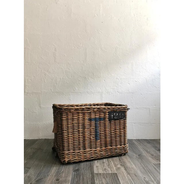 Braided Coffee Table from Rattan, 1930s For Sale - Image 4 of 11