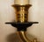 Italian 24ct Gold Plated Four Candle Sconces in Bronze, Set of 2 For Sale - Image 12 of 16