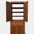 Wood Antique Early American Solid Wood Rustic Cupboard Hutch For Sale - Image 7 of 14