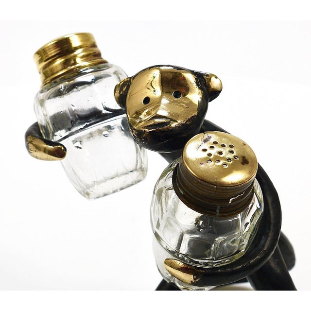 Monkey Salt and Pepper Shakers by Walter Bosse for Herta Baller, Austria, 1950s For Sale - Image 13 of 17