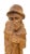Vintage Wooden Hand-Carved Wooden Pilgrim, Beggar For Sale - Image 4 of 12