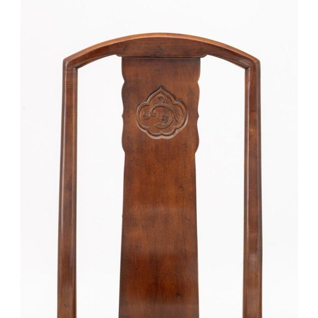 Henredon Chinese Style Mahogany Dining Chairs, 8 For Sale - Image 15 of 18
