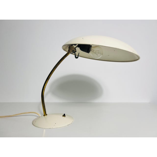 1960s German Metal Table Lamp , 1960s For Sale - Image 5 of 9