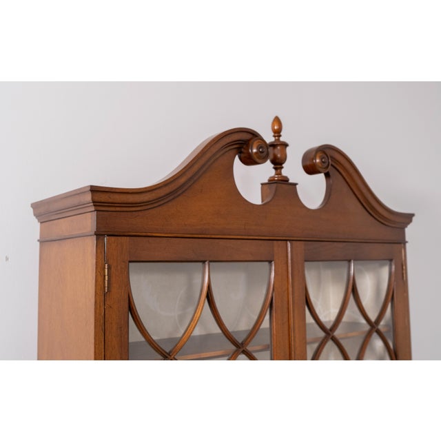 Biggs Ball & Claw Chippendale Mahogany Secretary Desk For Sale - Image 11 of 18