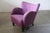 Purple Danish Club Sofa by Fritz Hansen & Flemming Lassen, 1930s For Sale - Image 8 of 10