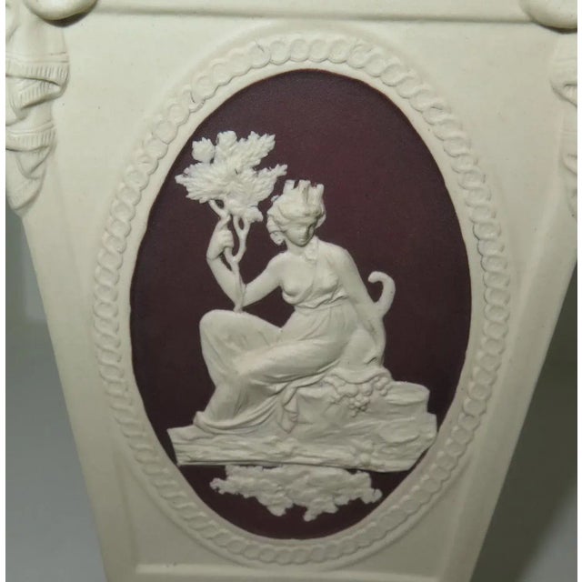 Late 18th Century English George III Jasperware Neoclassical Planter For Sale - Image 9 of 11