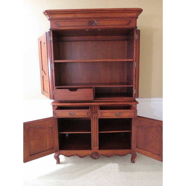 French Provincial Style Linen Press/Cupboard Chairish