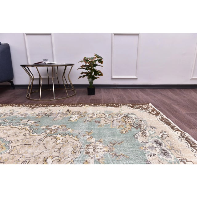 Vintage Area Rug, 1960s For Sale - Image 11 of 12