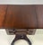 19th Century Empire Style Mahogany Drop-Leaf Work Table or Side Table For Sale - Image 14 of 18