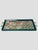 Custom Made by Trouvaille Home Teal Tray with Lee Jofa Embroidered fabric. Acrylic encasing the tray insert, acrylic...