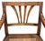 Antique English Anglo - Indian Carved & Inlaid Caned Seat Desk Armchair For Sale - Image 11 of 18