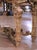 Wood 18th C. French Louis XIV Bleached Walnut Console Table With Breccia Marble Top For Sale - Image 7 of 12