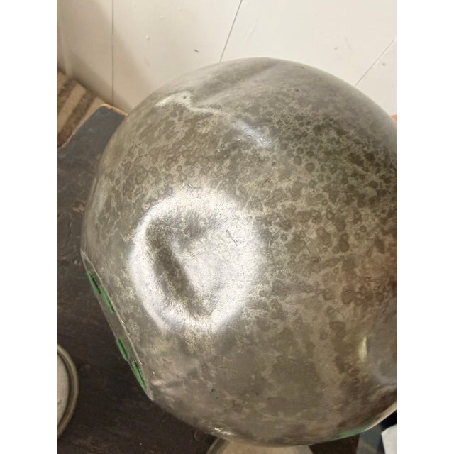Metal Early 20th Century Cast Zinc Small Urn For Sale - Image 7 of 10
