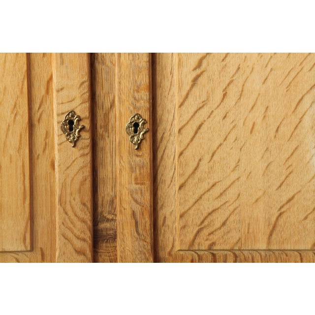 Danish Oak Cabinet in the style of Henning Kjærnulf, 1970s For Sale - Image 16 of 18
