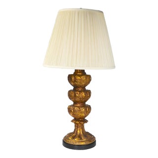 Mid Century Hollywood Regency Gilt Table Lamp C 1950/70's For Sale