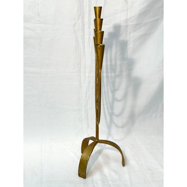 Signed Mid Century Modern Swedish Candelabra For Sale - Image 11 of 12