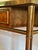 Brass 1970’s Mastercraft Attributed Brass Clad Faux Bamboo and Burl Wood 3 Drawer Console Table For Sale - Image 8 of 13