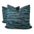Boucle in Teal/Green 22" Pillows-a Pair For Sale