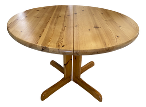 Vintage Extensible Dining Table, 1970, Set of 3