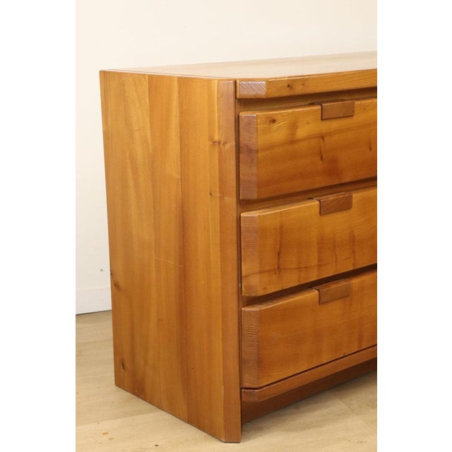Vintage Elm Chest of Drawers, 1970 For Sale - Image 16 of 18