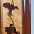 Mid 20th Century Hudson River Inlay Wood Mirror With Ginkgo Leaf Marquetry - Decorative Wall Mirror For Sale - Image 5 of 7