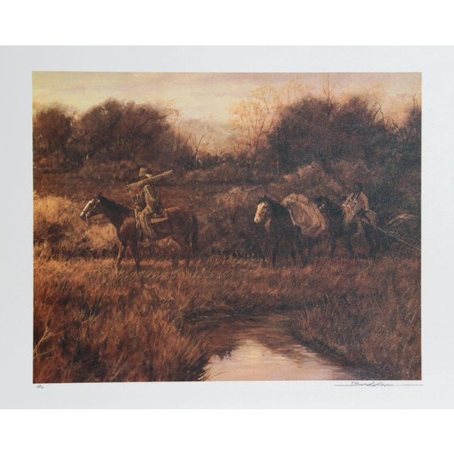 Dan Bodelson, Dawn, Lithograph For Sale
