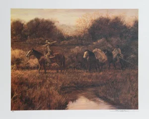 Dan Bodelson, Dawn, Lithograph