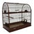 English Antique English Wire & Wood Finch Bird Cage 19thC For Sale - Image 3 of 8