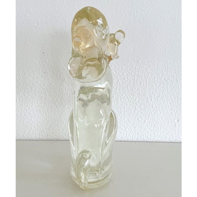 Murano Glass Sculpture of Dog by Silvano Signoretto, 1990s For Sale - Image 9 of 15