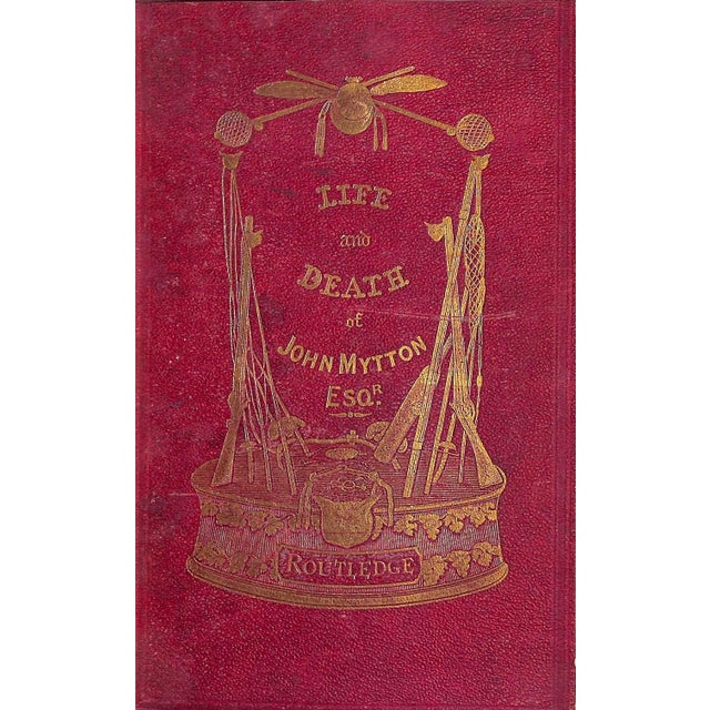 NIMROD [234] pp. George Routledge & Sons 1870 Fourth Edition 10" x 6 3/4" w/ numerous illustrations by H. Alken and T.J....