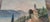 Buros, European Lakeside Scene, 1960s, Oil on Canvas For Sale - Image 6 of 7