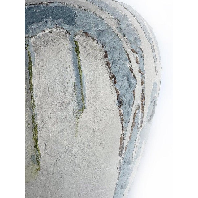 Mid 20th Century Vintage Studio Ceramic Table Lamps With Great Textures - a Pair For Sale - Image 5 of 9