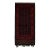 Rug & Kilim’s Baluch Scatter Rug in Burgundy and Indigo Geometric Patterns For Sale