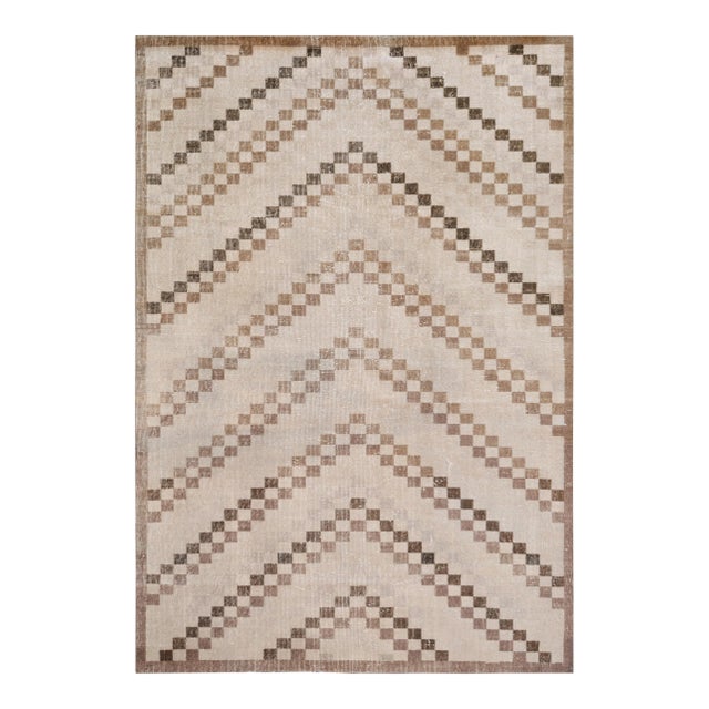 Mansour Quality Handmade Turkish Rug - 5′1″ × 7′3″ For Sale