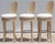 1980s Vintage Italian Hollywood Regency Grotto Shell-Back Swivel Bar Stools - Set of 3 For Sale - Image 12 of 18