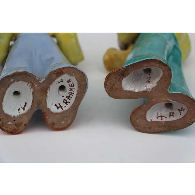 Secessionist Figures by Hungarian Maria Rahmer For Sale - Image 9 of 10