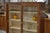 Brown Oak Display Cabinet, 1940s For Sale - Image 8 of 11