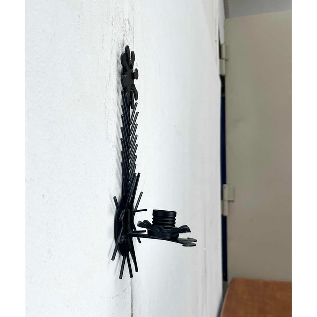 Metal Mid-Century Modern Danish Candleholders in Metal and Glass from Dantoft, 1960s, Set of 2 For Sale - Image 7 of 18