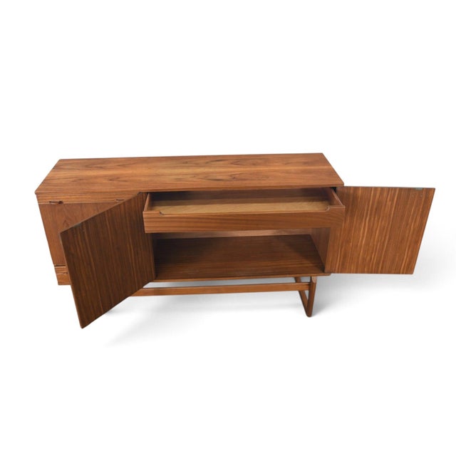 Vintage Teak Credenza by Nathan Furniture For Sale In San Francisco - Image 6 of 11