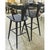 Contemporary Four Hands Pair of 'Ripley' Black Oak Barstools - Black For Sale - Image 3 of 5