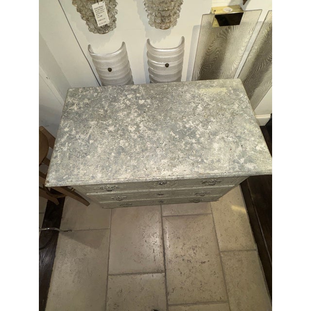 19th C. French Louis XVI Painted Commode For Sale In Dallas - Image 6 of 6
