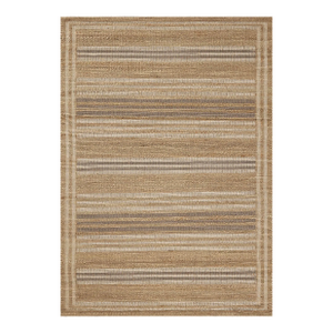 Chris Loves Julia x Loloi Judy Natural / Dove 18" x 18" Sample Rug