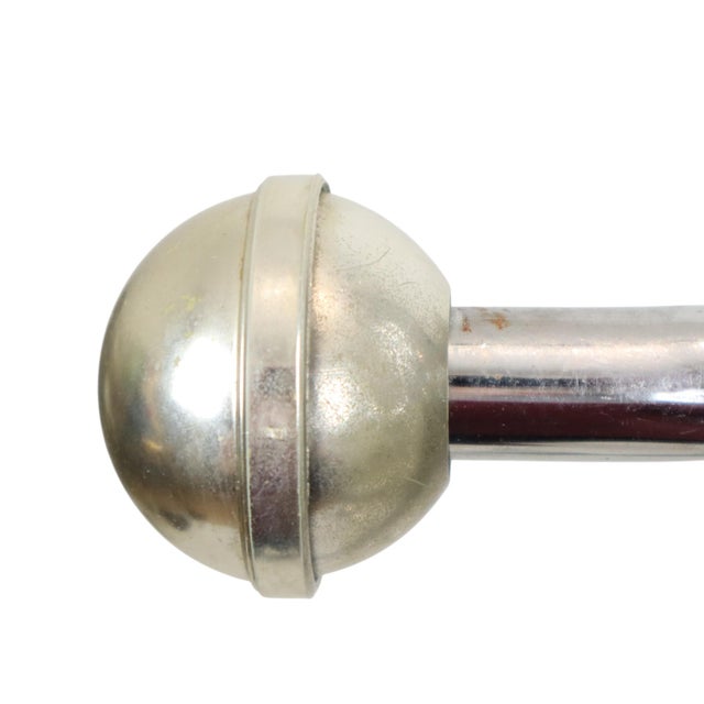 Vintage Space Age Standing Coat Rack in Chrome and Marble For Sale - Image 13 of 18