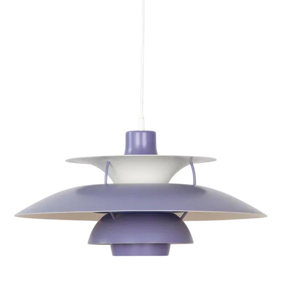 Rzadka Lampa PH 5 Indygo by Poul Henningsen for Louis Poulsen, 1958 For Sale