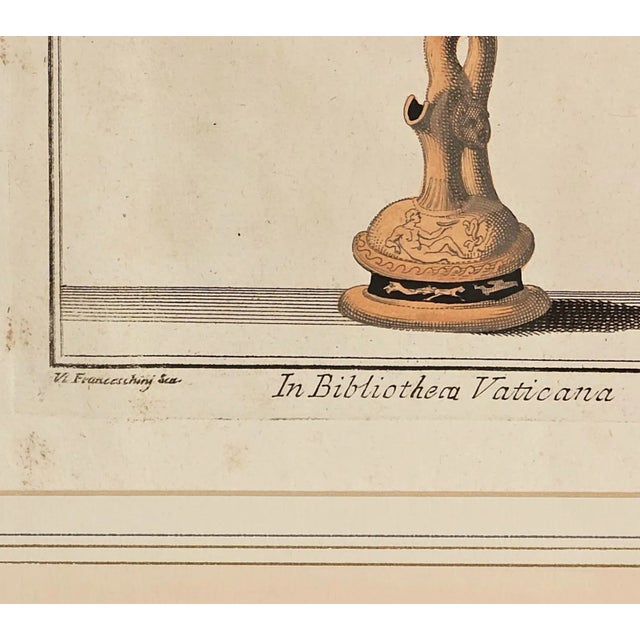 18th Century Italian Print of Ancient Greek Pottery For Sale - Image 4 of 5