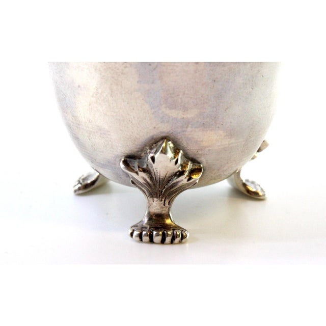 Silver Candlestick with Removable Lid Pommel For Sale - Image 6 of 9