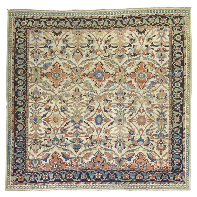 Rare Antique Northwest Persian Rug For Sale - Image 9 of 18