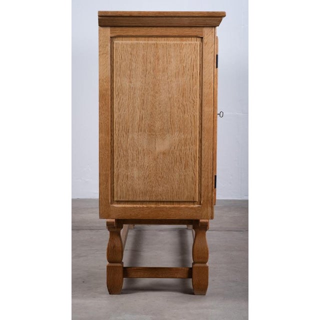 Vintage Oak Sideboard by Henning Kjærnulf for EG Møbler, Denmark, 1960s For Sale - Image 12 of 14