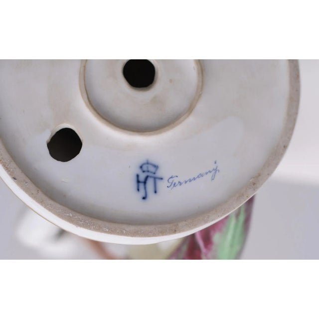 Porcelain Pheasant Table Lamp, Germany, 1950s For Sale - Image 12 of 15