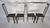 Mid 20th Century Set of Skinny Back Postmodern Dining Chairs in the Style of Maurizio Cattelan For Sale - Image 4 of 18